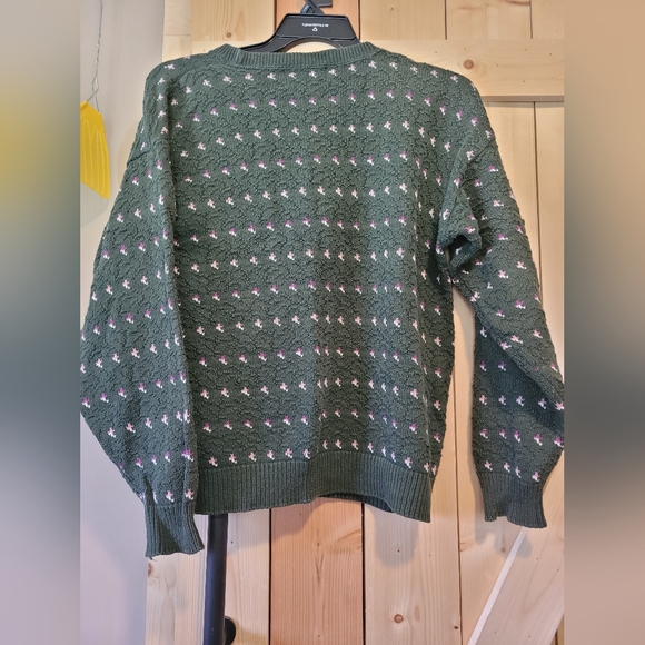Vintage American Eagle Green 90s Sweater - Picture 7 of 9